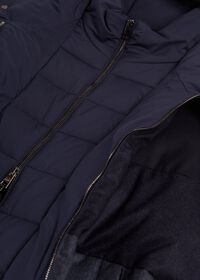 Paul Stuart Hooded Flannel Puffer Jacket, thumbnail 2