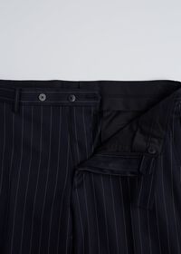 Paul Stuart Navy Pinstripe Classic suit, thumbnail 6