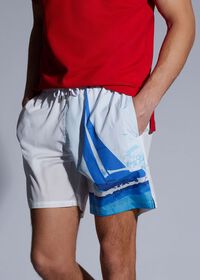 Paul Stuart Sailboat Swim Trunk, thumbnail 2