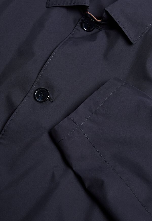 Paul Stuart Silk 3/4 Length Trench Coat, image 2