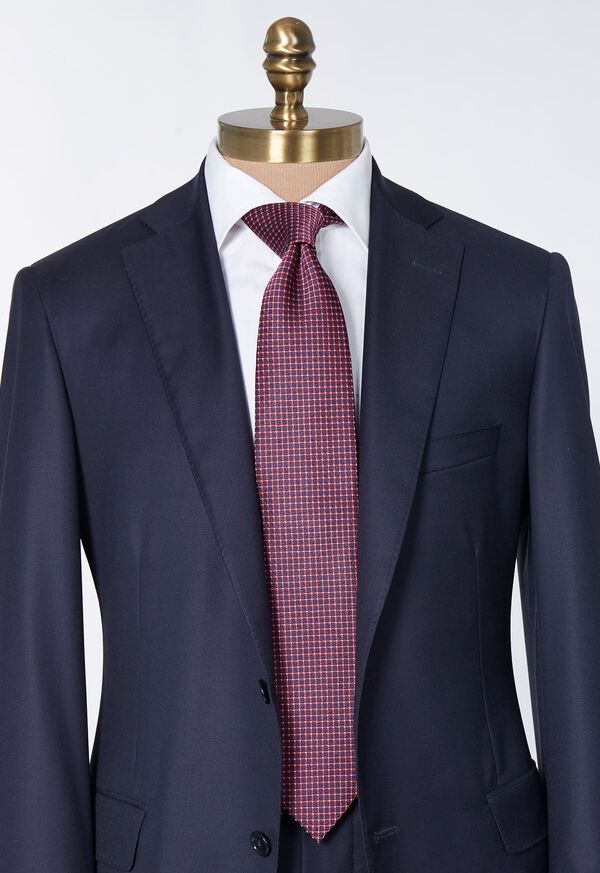 Paul Stuart Woven Silk Basketweave Tie, image 2