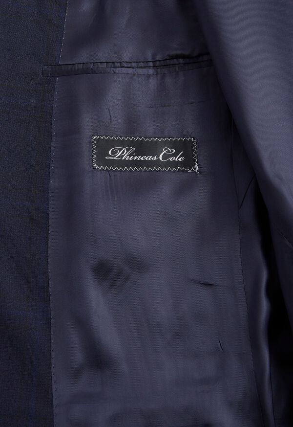 Paul Stuart Tonal Windowpane All Year Wool Suit, image 6