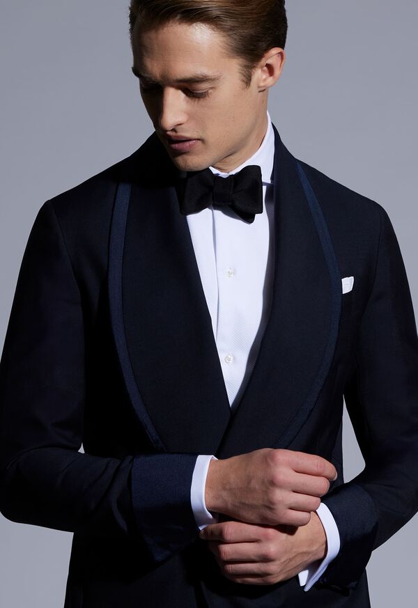 Paul Stuart Piqué Bib Front Tuxedo Shirt, image 4