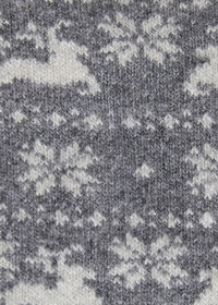 Paul Stuart Wool Blend Reindeer & Snowflake Sock, thumbnail 3