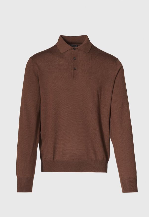 Paul Stuart Merino Wool Polo, image 1