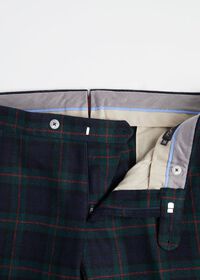 Paul Stuart Green Wool Plaid Pant, thumbnail 2