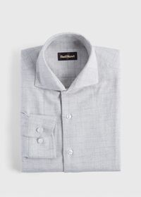 Paul Stuart Parquet Pattern Flannel Sport Shirt, thumbnail 1