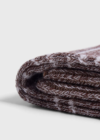 Paul Stuart Linen & Cotton Double Stripe Sock