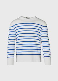 Paul Stuart Striped Crewneck Sweater, thumbnail 1