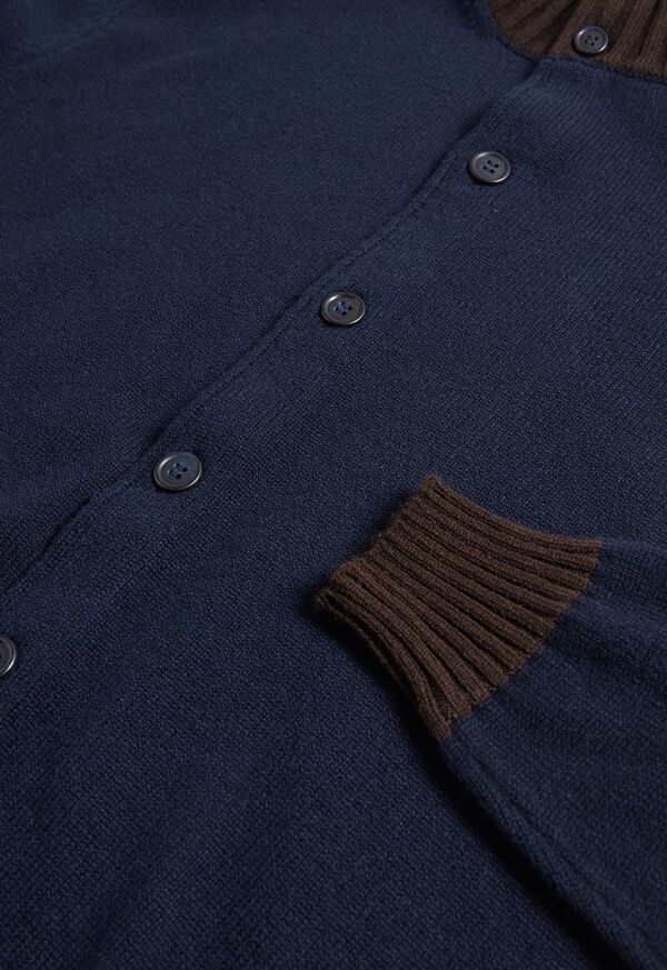 Paul Stuart Cashmere Button Front Cardigan, image 2