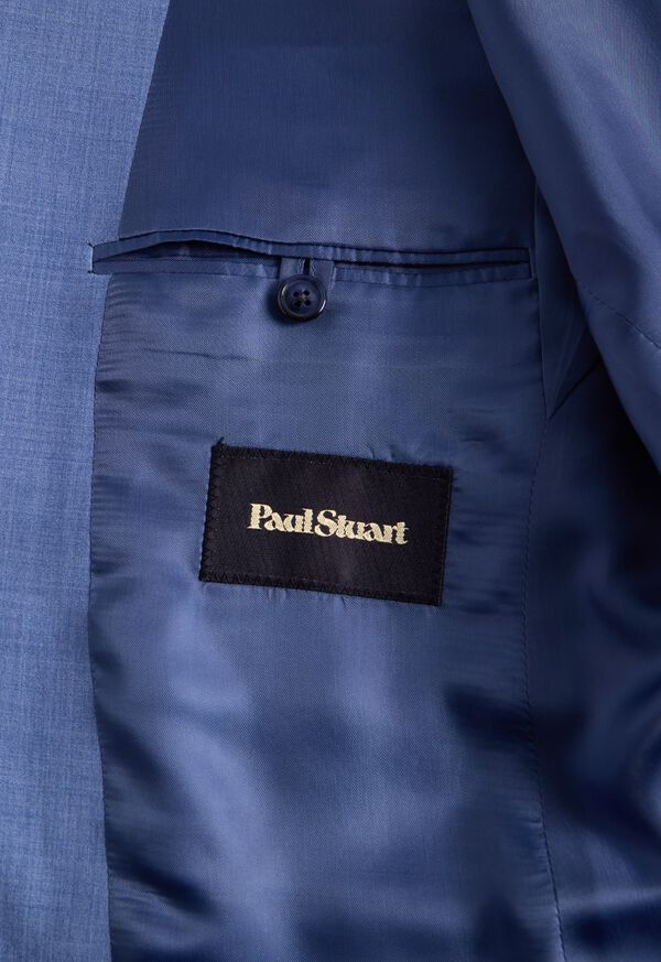 Paul Stuart Textured Solid Wool Suit, image 6
