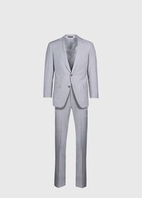Paul Stuart Textured Solid Wool Suit, thumbnail 1