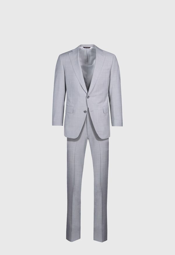 Paul Stuart Textured Solid Wool Suit, image 1