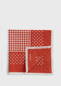 Paul Stuart Polka Dot Pocket Square, thumbnail 1