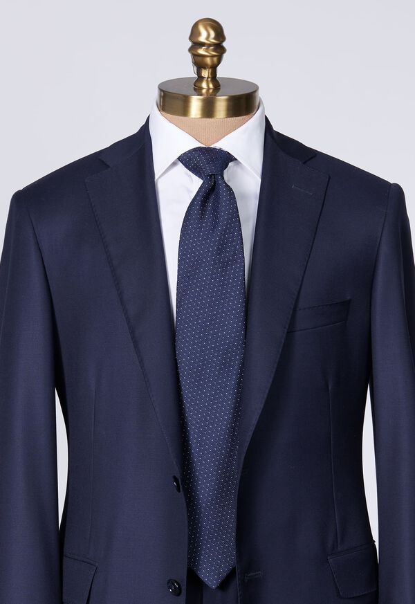 Paul Stuart Woven Silk Micro Pattern Tie, image 6