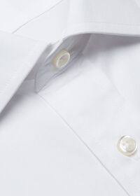 Paul Stuart Broadcloth Cotton Dress Shirt with French Cuff, thumbnail 4