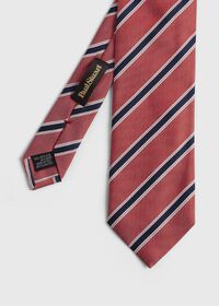 Paul Stuart Narrow Summer Stripe Tie, thumbnail 1