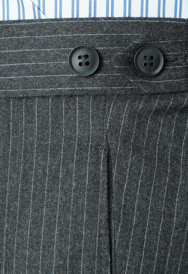 Paul Stuart Stuart Fit Narrow Chalk Stripe Wool Suit, image 4