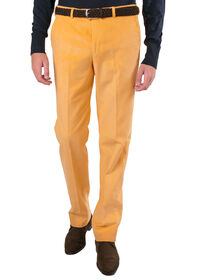 Paul Stuart Yellow Cord Plain Front Trouser, thumbnail 1