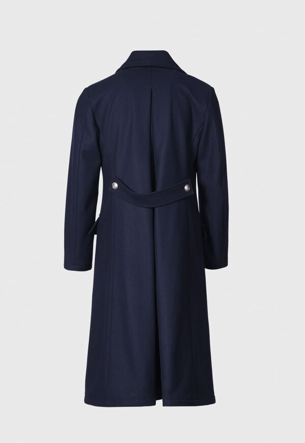 Paul Stuart Double Breasted Military Long Coat, image 8
