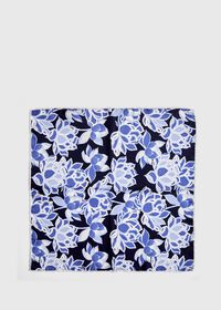 Paul Stuart Large Floral Pocket Square, thumbnail 2