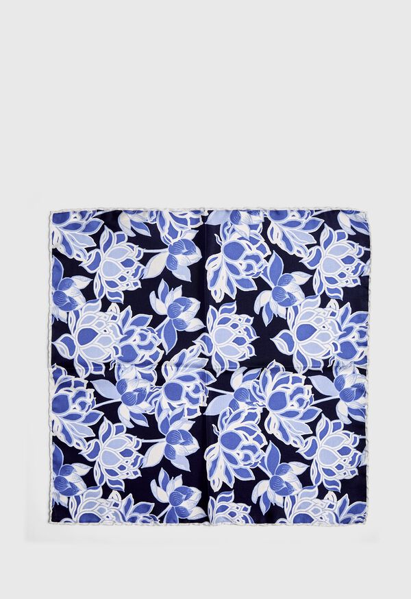 Paul Stuart Large Floral Pocket Square, image 2