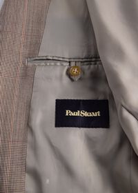 Paul Stuart Wool Plaid Suit, thumbnail 4