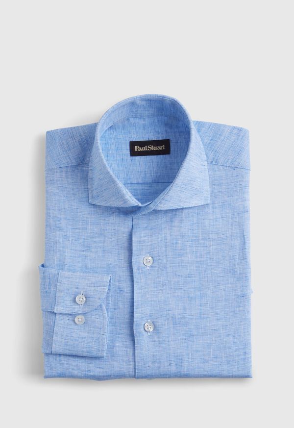 Paul Stuart Linen End-On-End Sport Shirt, image 1