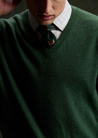 Paul Stuart Classic Cashmere V-Neck Sweater, thumbnail 22