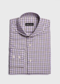 Paul Stuart Extreme Cutaway Collar Tattersall Shirt, thumbnail 1
