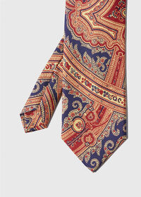 Paul Stuart Silk Paisley Tie, thumbnail 1