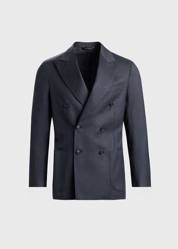 Paul Stuart All Year Wool Double Breasted Suit