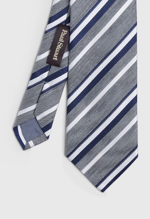 Paul Stuart Stripe Silk Tie, image 1