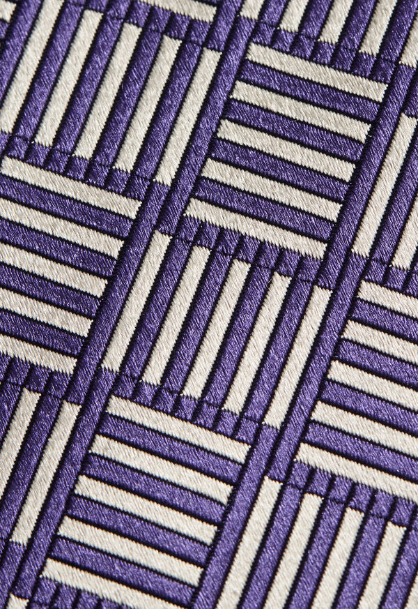 Paul Stuart Woven Silk Parquet Tie, image 3