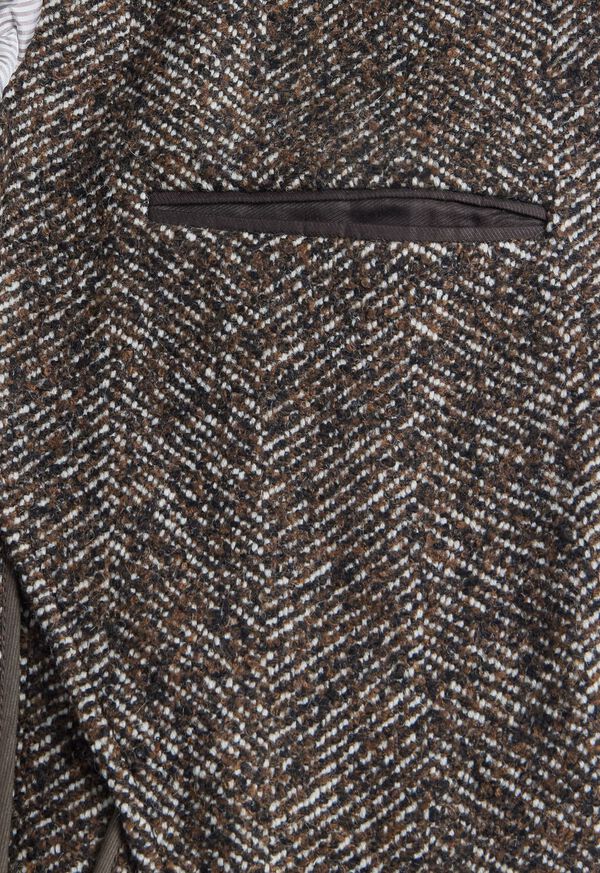 Paul Stuart Tweed Single Breasted Coat, image 3