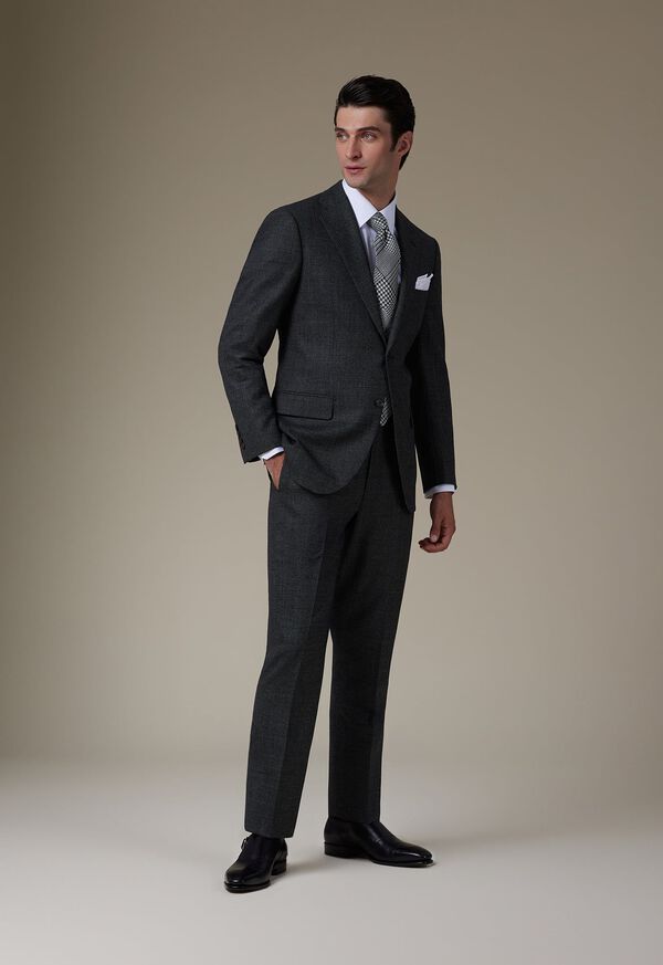 Paul Stuart Heather Nailhead Wool Andrew Suit, image 3