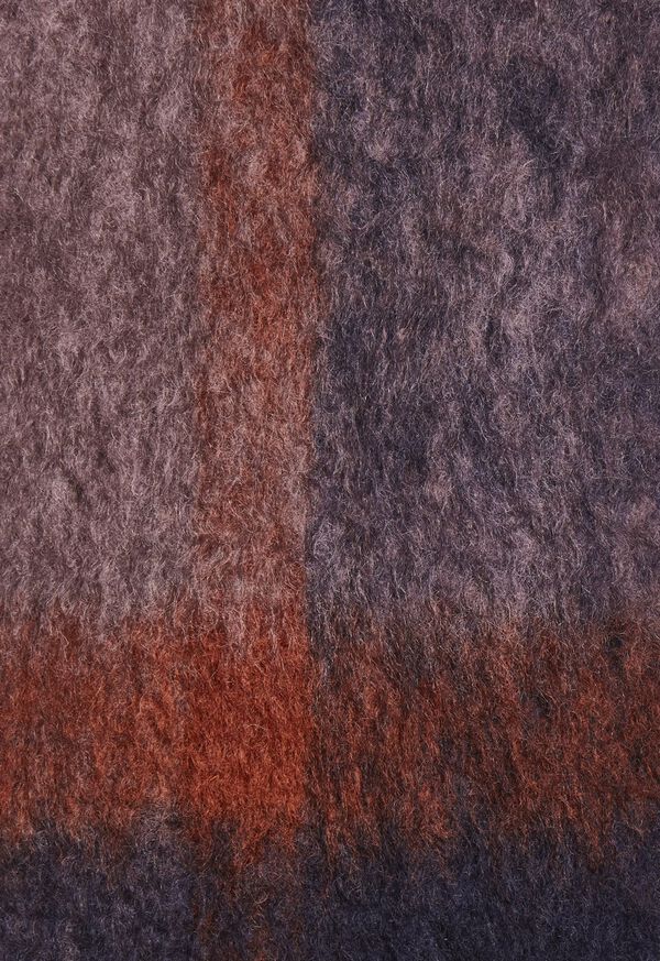 Paul Stuart Mohair and Wool Color Block Scarf, image 2