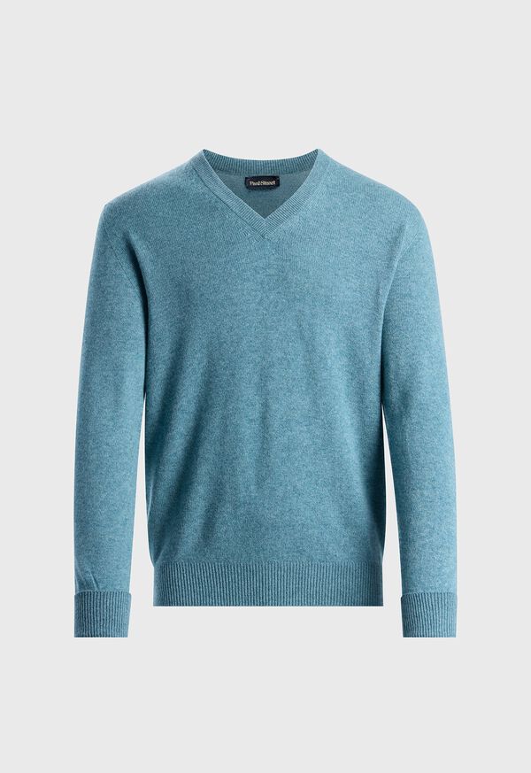 Paul Stuart Classic Cashmere V-Neck Sweater, image 1