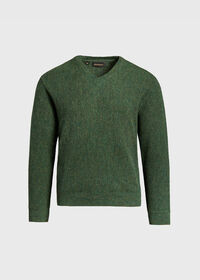 Paul Stuart Classic Alpaca Links V-Neck Sweater, thumbnail 1