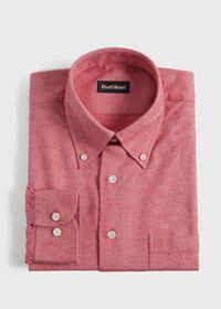 Paul Stuart Cotton Flannel Herringbone Sport Shirt, thumbnail 1