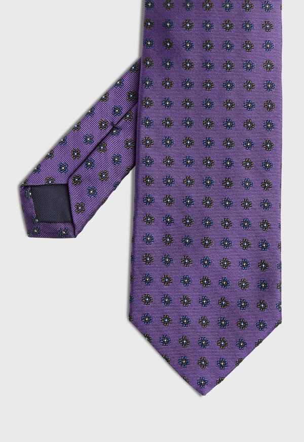 Paul Stuart Micro Medallion Textured Tie, image 1