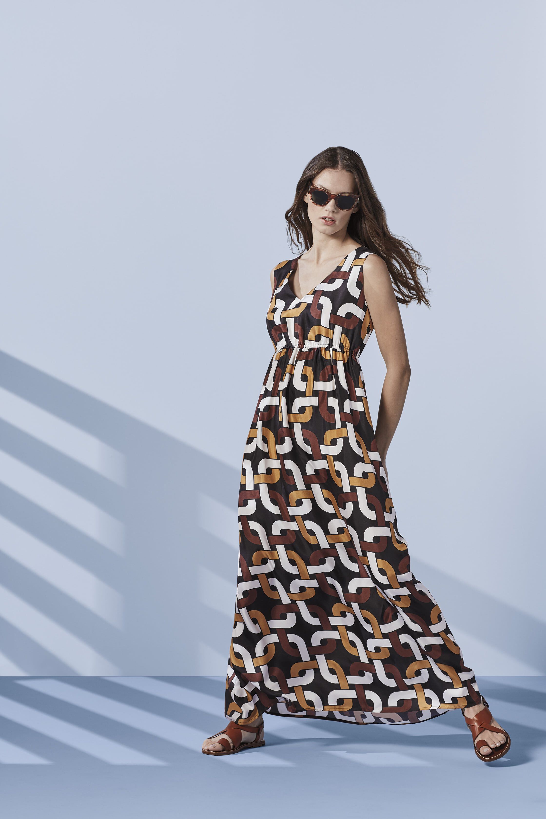 Chain print dress next 2025