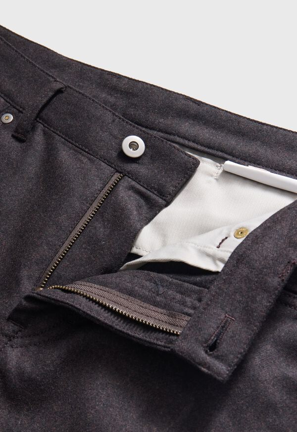 Paul Stuart Wool Flannel Five Pocket Pant, image 3