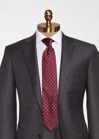 Paul Stuart Small Medallion Silk Tie, thumbnail 2