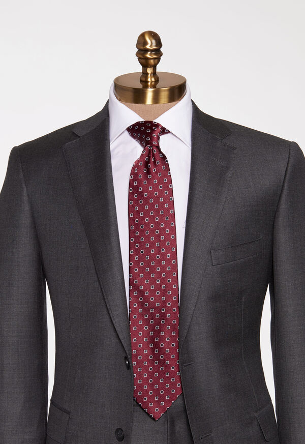 Paul Stuart Small Medallion Silk Tie, image 2
