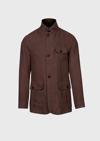Paul Stuart Linen Field Jacket, thumbnail 1