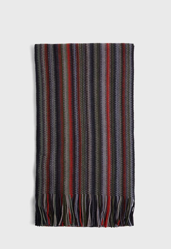 Paul Stuart Variegated Stripe Scarf, image 2