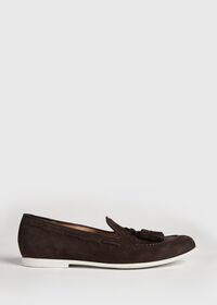 Paul Stuart Matthew II Suede Tassel Loafer, thumbnail 1