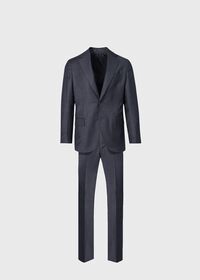 Paul Stuart Flannel Finish Mini Check Suit, thumbnail 1