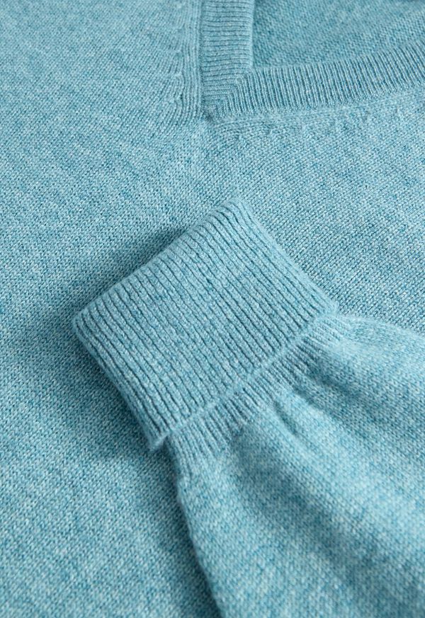Paul Stuart Classic Cashmere V-Neck Sweater, image 2
